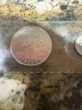 1993 Thomas Jefferson 250th Anniversary Commemorative Proof 90% Silver Dollar 