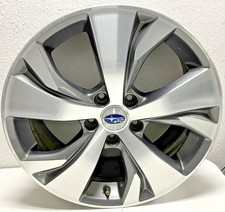 2019 Subaru Ascent Aluminum Wheel Rim 18x7-1/2 Alloy 5 Spoke Used OEM SCRATCHED