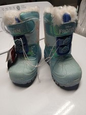 Disney Frozen Light Up Snow Boots Size 7