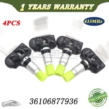4X Tire Pressure Sensor TPMS for BMW G30 G31 G32 G11 G12 G15 G01 G02 G05 6877936