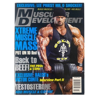 Muscular Development Magazine January 2006 Branch Warren No Label