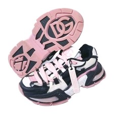 Dolce & Gabbana Wmns Air Master 'White Black Pink' EU 36/ US Wmns 6