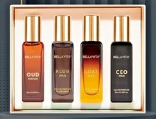 Bella Vita Luxury Long Lasting Men Gift Set Perfume for Man 4x20ml Fresh Stock