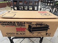 NEW VTG Weber Portable Table Top Charcoal Gri...