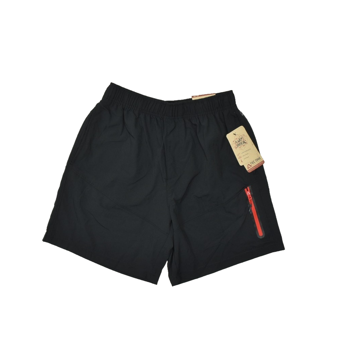 TEC-ONE EXPLORER Men's Athletic Fit Performance Shorts Pockets
