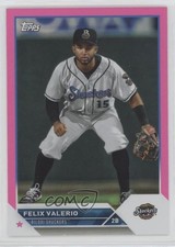 2023 Topps Pro Debut Fuchsia Foil 157/199 Felix Valerio #PD-55 17y1
