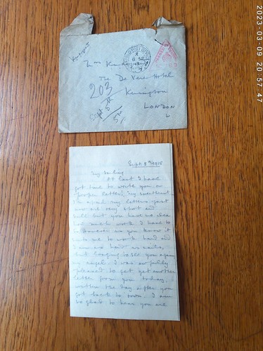 WW1 letter Sept 5th 1915 Capt Agnew RFA Aviator Don Lewis spots his shelling - Picture 2 of 15