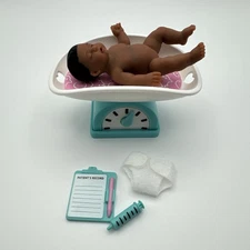 👶🏾 🩵 NEW!! Zuru MY MINI BABY Series 2 ~ Teal Blue SCALE & BABY 