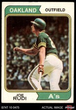 1974 Topps #264 Joe Rudi Athletics 4.5 - VG/EX+