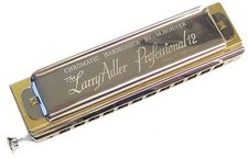 Hohner Larry Adler 12 hole chromatic harmonica - Free Us Shipping