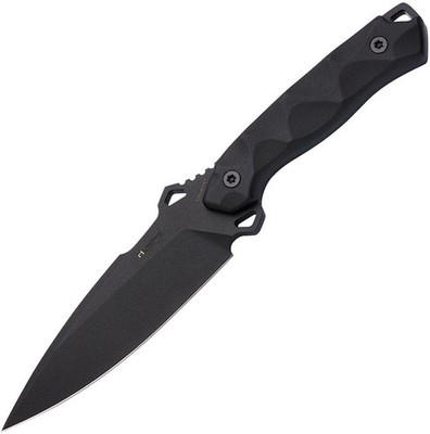 Hydra Knives Phobos Fixed Blade Black Sleipner Steel 5.13''