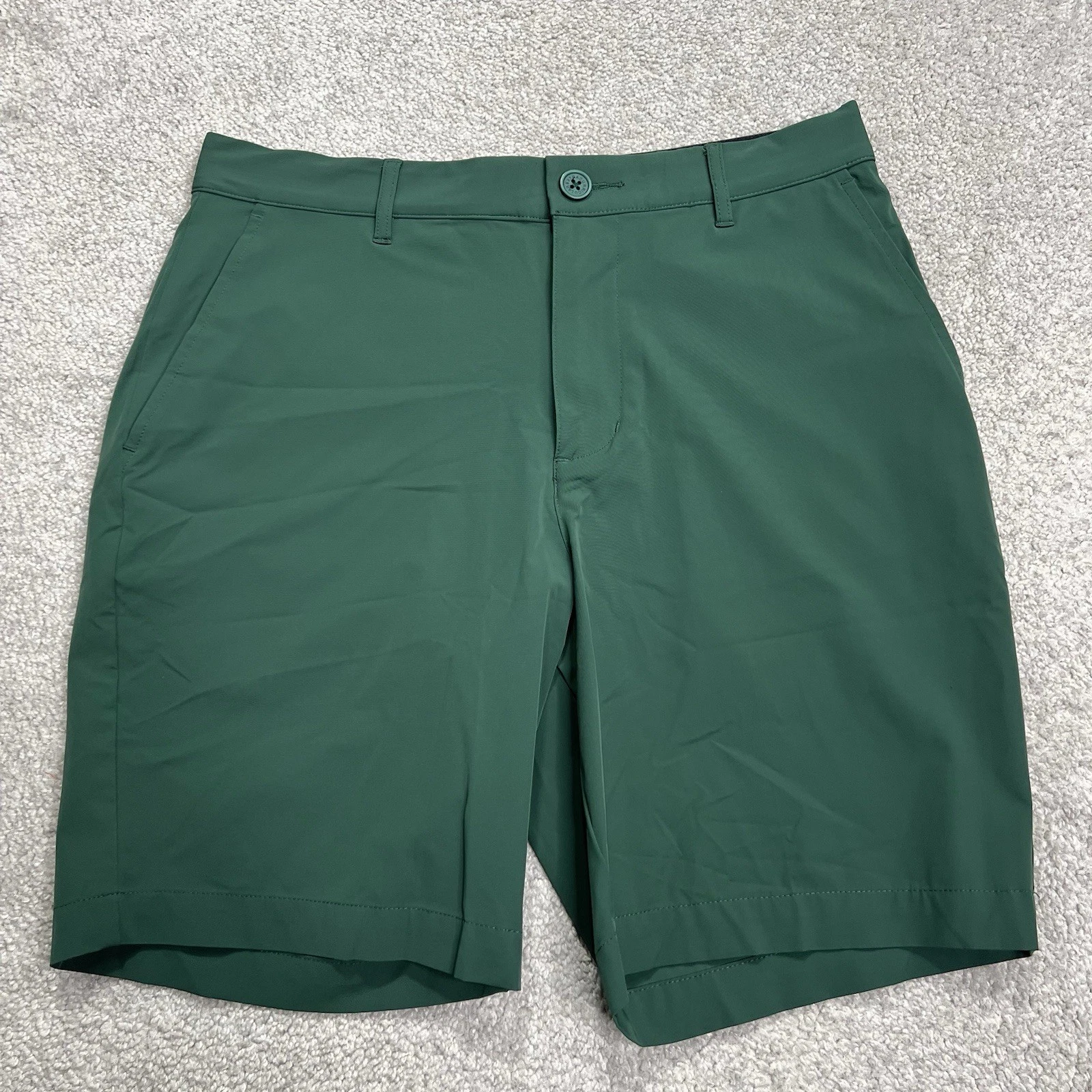 Extracurricular Golf Shorts Men's 30 Green Performance Stretch USA 8” Inseam