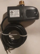 Submersible Water Pump for Pond Geoglobal Partners Intertek #DD11560 120V
