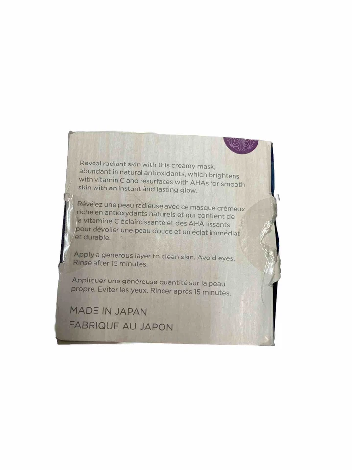 Mascarilla Tatcha Violet-C Radiance 50 ml cuidado de la piel para mujer. NUEVO Perfecto Foto 2 de 3
