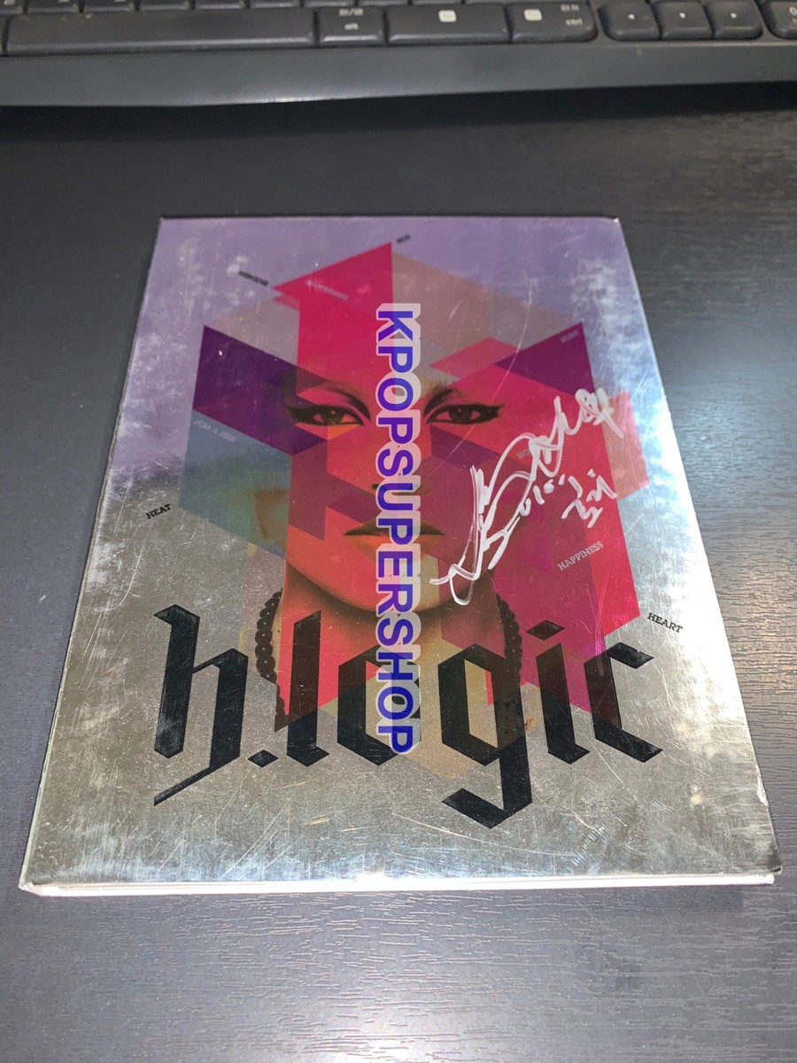 Lee Hyo Ri 4th Album H-Logic Autographed Signed CD Photobook Great