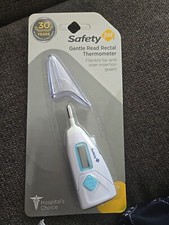 Safety 1st Gentle Read Rectal Thermometer, Flexible Tip And Over Insertion Guard