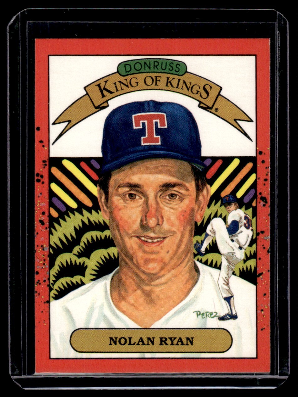 1990 Donruss Nolan Ryan 5000K Texas Rangers #665