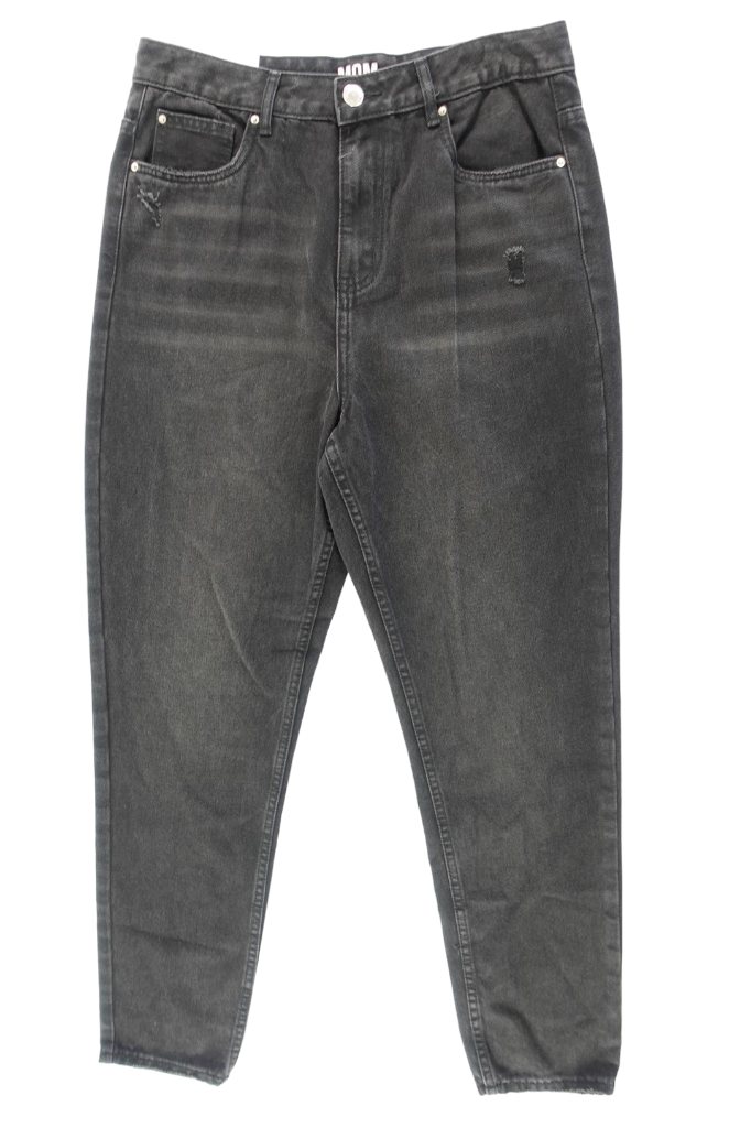オーダー受付デニム SWS Denim Co NEW Mom Vintage High Rise 90s Retro Black Denim