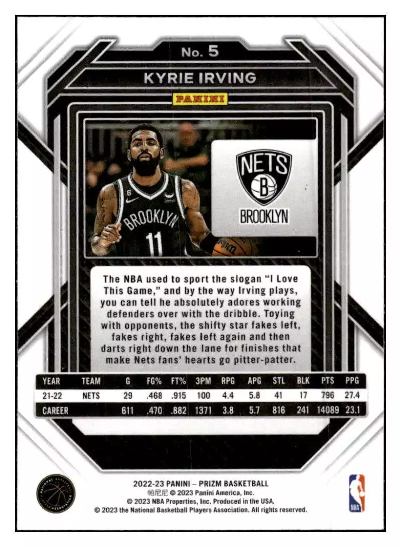 Kyrie clearance irving id
