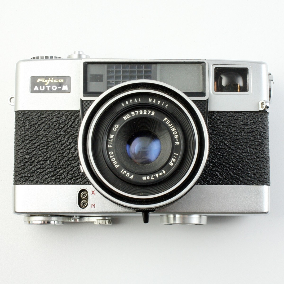 Fujica AUTO-M フィルムカメラ Fujica Auto-M 35mm Rangefinder Camera + Fujinon-R 47mm f/2.8
