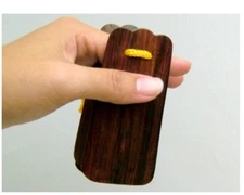 Sanba Okinawa percussion  castanets made from  red sandalwood free shipping!