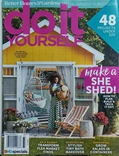 Better Homes & Gardens Do IT Yourself Fall 2017 Make A She Shed FREE SHIPPING sb