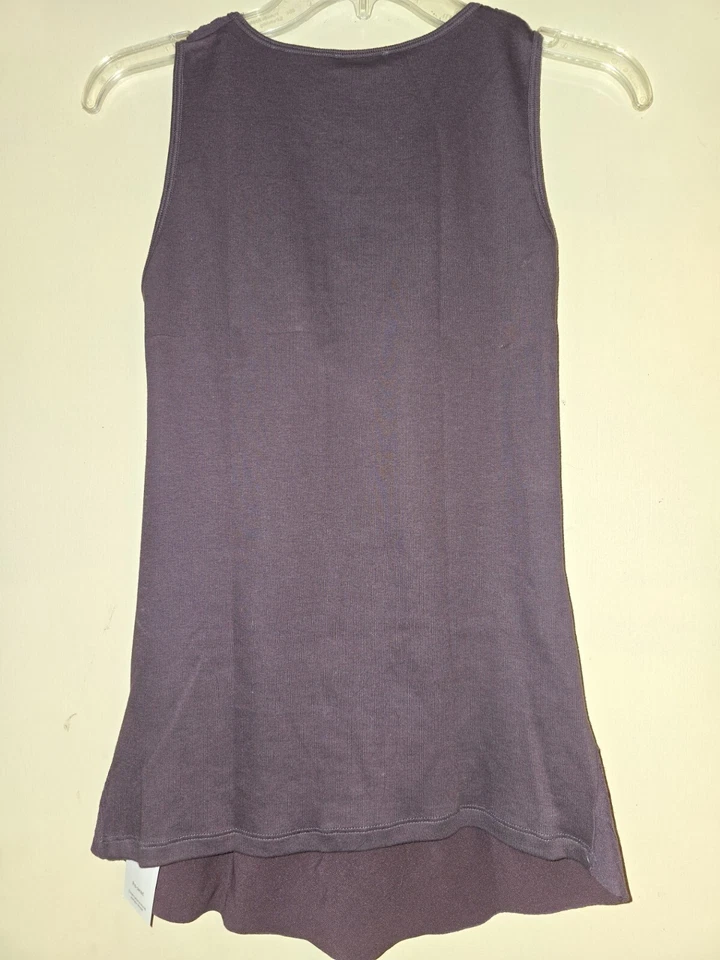 AUTÉNTICA Blusa Camisa Brunello Cucinelli Mezcla Lana Seda Top S Diseñador Púrpura Foto 4 de 4