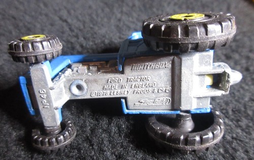 Vintage 1978 Vintage Lesney Matchbox Superfast Ford Tractor Harrow Combo England - Picture 7 of 7