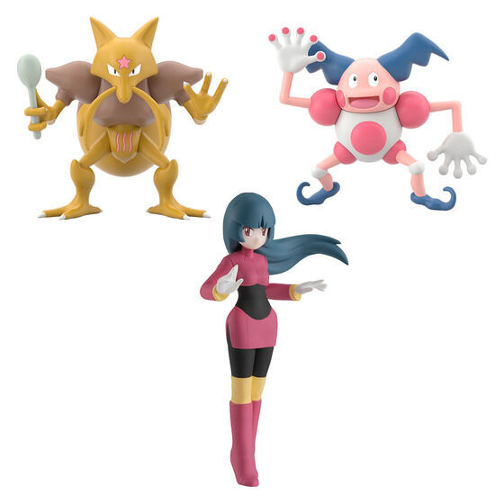 NEW Bandai Pokemon Scale World Kanto Region Sabrina & Kadabra & Mr
