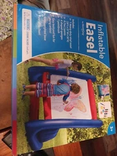 Easel Inflatable Drawing Board For Kids with Paints 3+ NIB