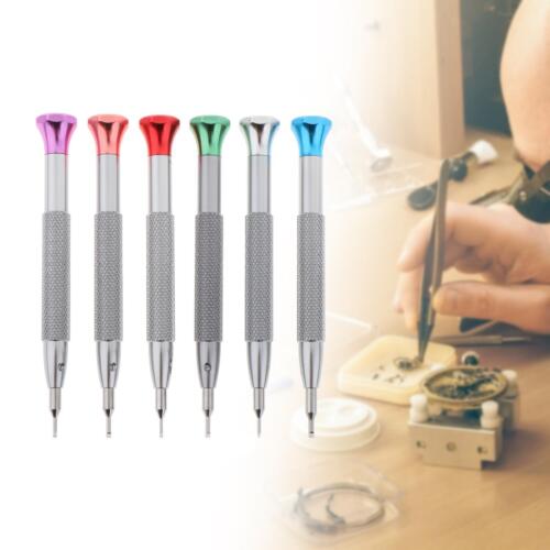 6x Mini Screwdriver Set Small Screwdriver Kit for Glasses Phone Jewelry Work