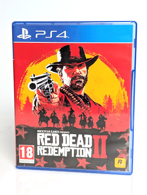 Red Dead Redemption II / 2 - PAL - PS4 / PlayStation 4 - Videospiel Hülle & Disc