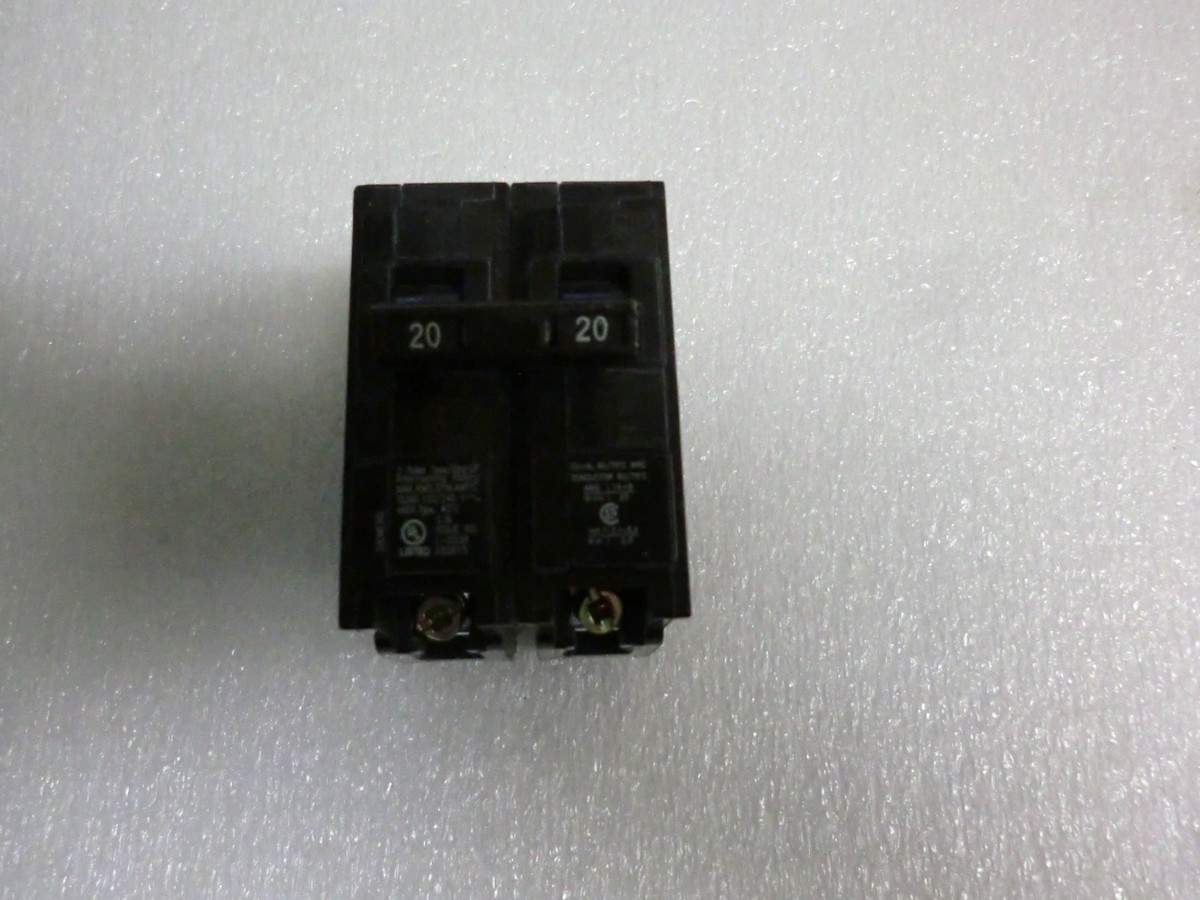 New Siemens 20A Circuit Breaker E82615 2 Poles 120/240V L-5538 Bolt-on BL |  eBay