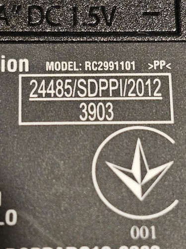 PANASONIC TV VIERA Touch Pad Remote Controller RC2991101 N2QBYB000019 OEM Tested - Picture 5 of 5