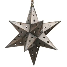 12 Inch Tin Star Light Star Cut