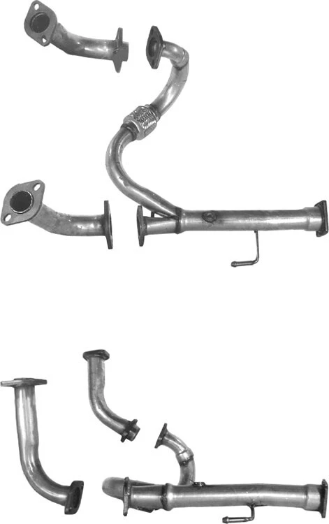 Tubo De Escape Frente Premier Euro 2 se encaixa Isuzu Trooper 1992-1998 3.2 #1 97093323 - Imagem 2 de 4