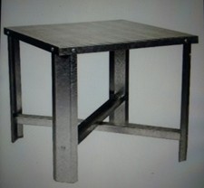 WATER HEATER STAND  83180 21 IN. X 21 IN. X 18 IN. 650 LB LIMIT