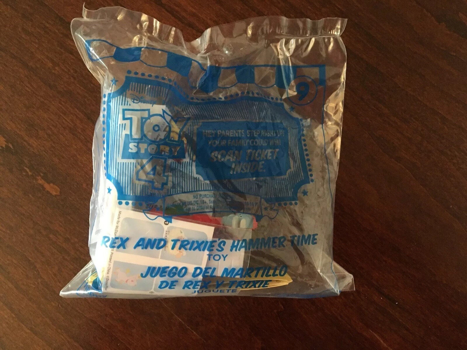 rex and trixie mcdonalds toy