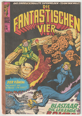   DIE FANTASTISCHEN VIER #59, Williams Verlag/Marvel Comics 1976 COMICHEFT Z3