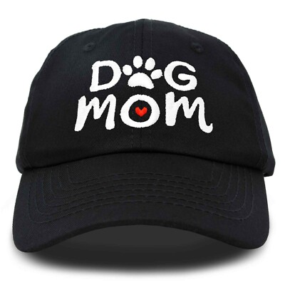 DALIX Dog Mom Baseball Cap Women's Hats Dad Hat
