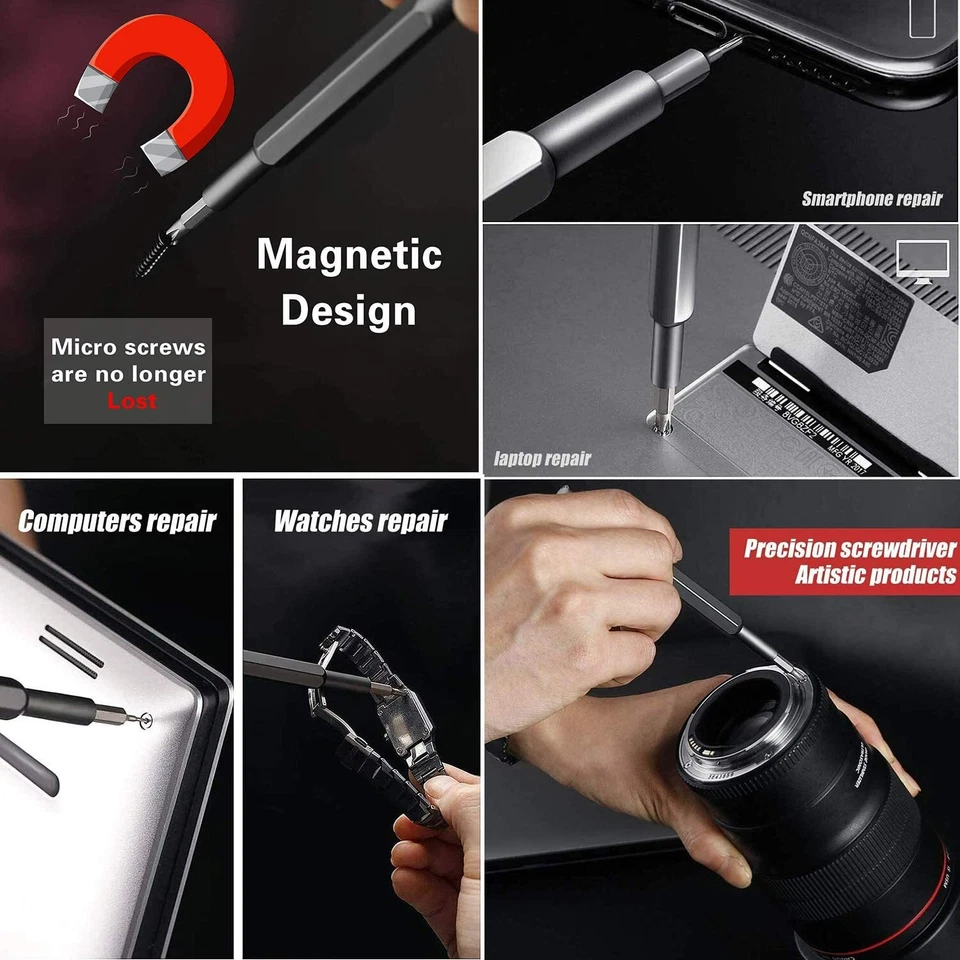 For Xiaomi MiJia 25 In 1 Precision Aluminium Screwdriver Repair Tools Set Fit US - Image 4 of 4