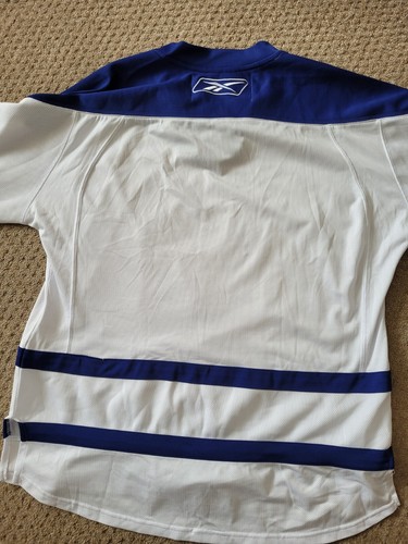 Reebok Toronto Maple Leafs NHL Hockey Jersey - Men's Large - White - Authentic - Picture 7 of 16