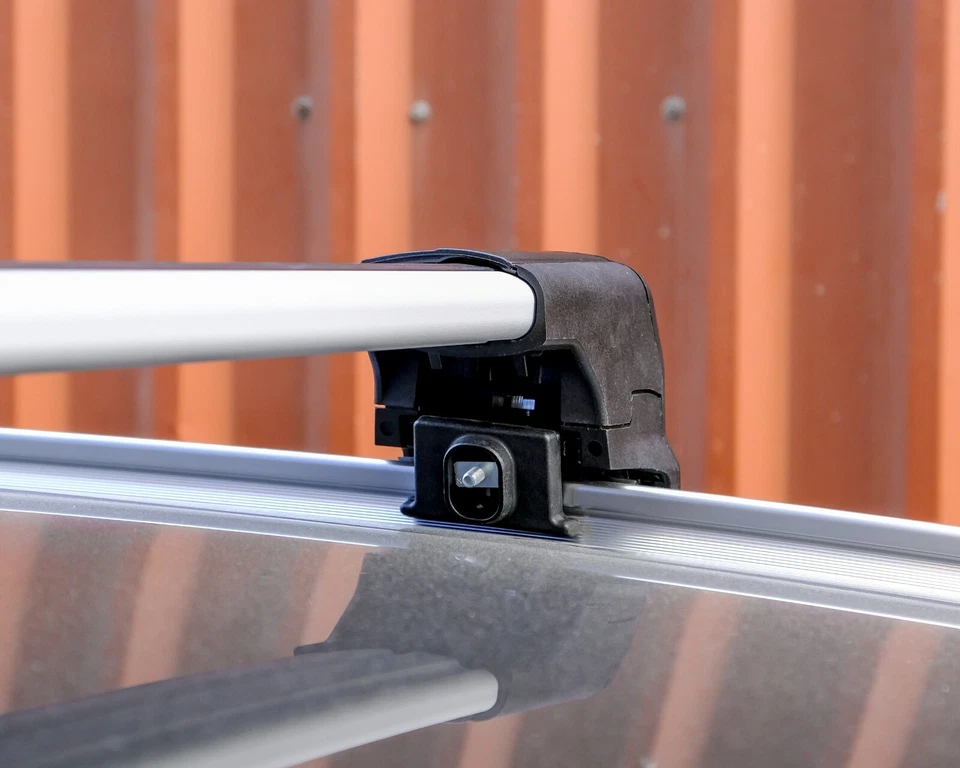 Portaequipajes de techo aluminio plata para VW Volkswagen Passat B8 2014-2023 familiar Foto 3 de 4