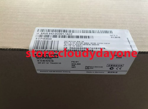 New Siemens 6AV6 643-0CD01-1AX2 / 6AV6643-0CD01-1AX2 Module