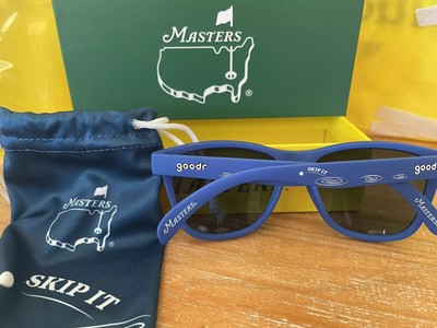 Limited Edition Masters Tournament Goodr Skip It Blue Golf Sunglasses ANGC    