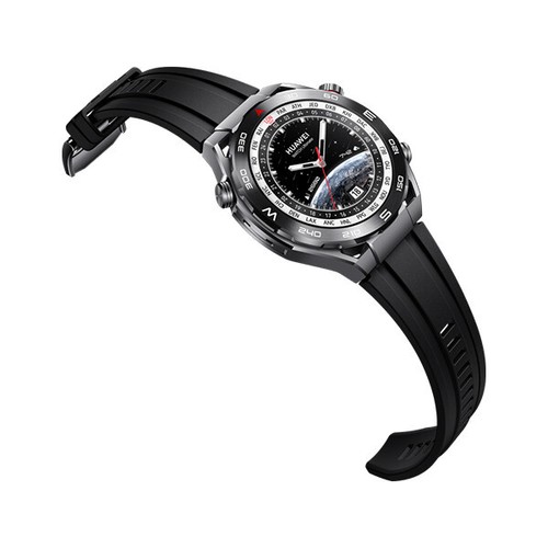 HUAWEI WATCH Ultimate BLACK 1.5" AMOLED Bluetooth iOS Android Smartwatch NEW - Picture 3 of 7