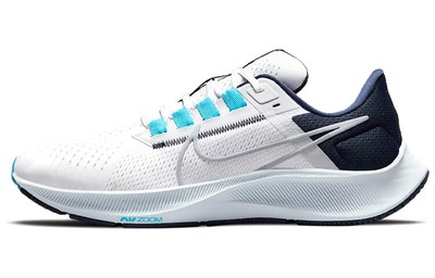 Nike Air Zoom Pegasus 38 White Midnight Navy-CW7356-101