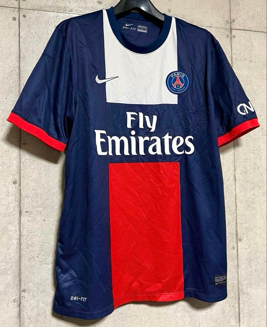 Zlatan Ibrahimović PSG 13/14 #10 Home Jersey Size L Free Zlatan Ibrahimović PSG 13/14 #10 Home Jersey Size L Free