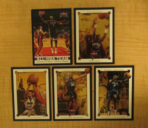 2002-03 Fleer Premium Basketball Lot of 5 - Picture 1 of 2