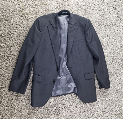 Moss Bros Blazer Herren Große 42 Grau Tailored Fit